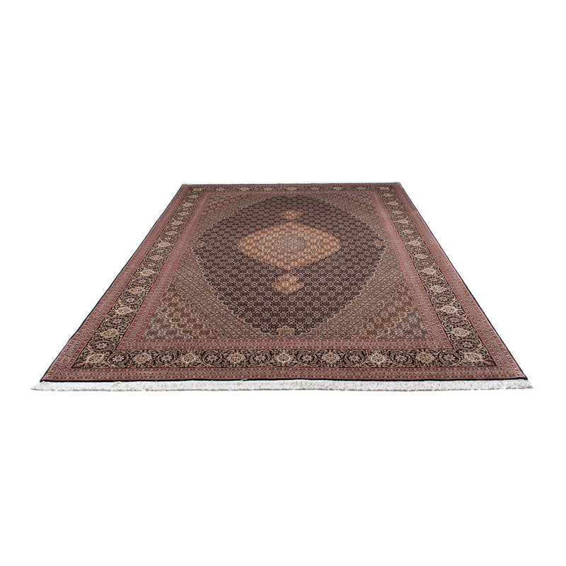 Tapis persan - Tabriz - 293 x 202 cm - bleu foncé