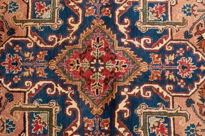 Tapis persan - Nomadic - 206 x 158 cm - saumon