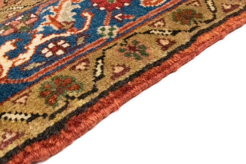 Tapis persan - Nomadic - 206 x 158 cm - saumon