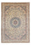Tapis persan - Nain - 368 x 256 cm - beige