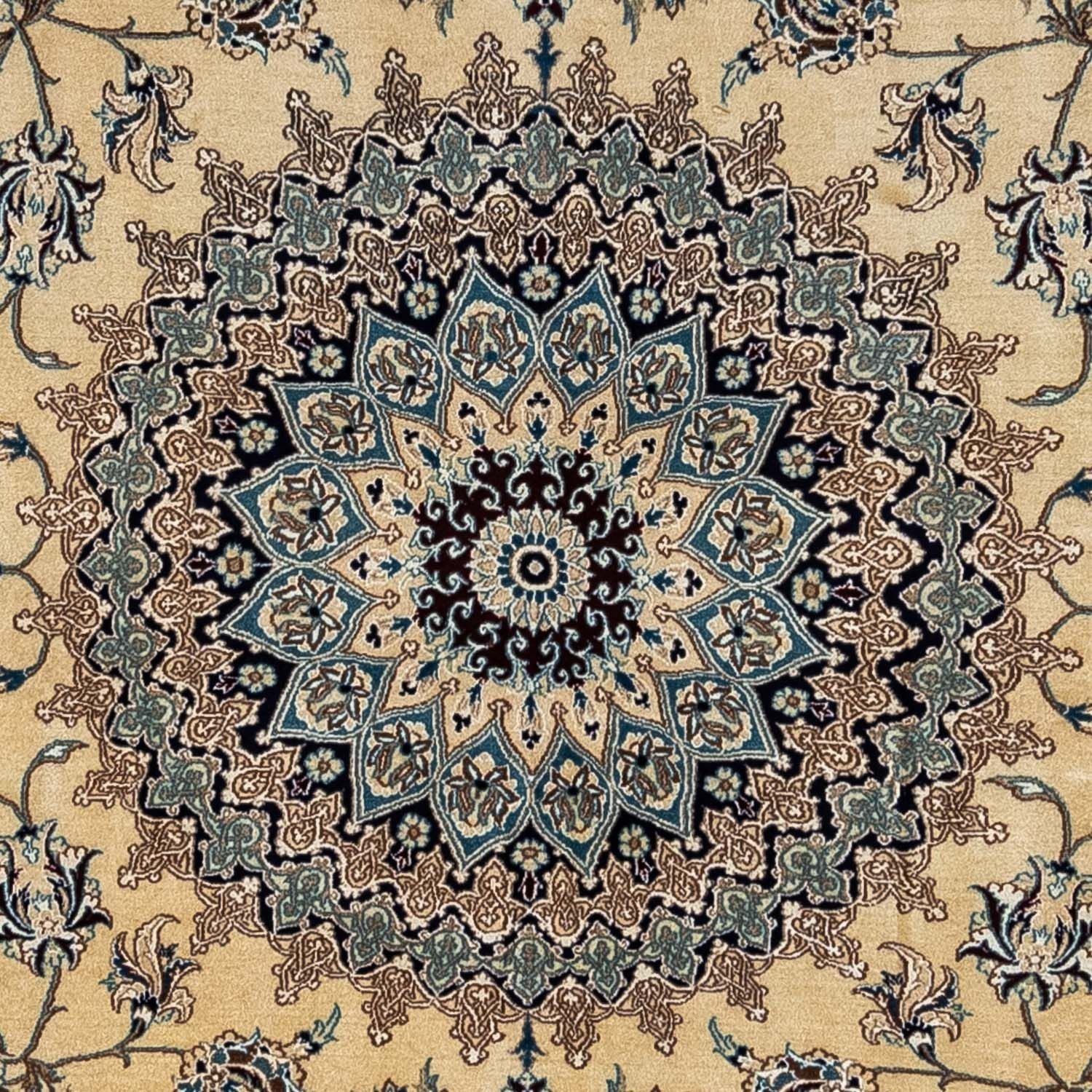 Tapis persan - Nain - 340 x 246 cm - beige