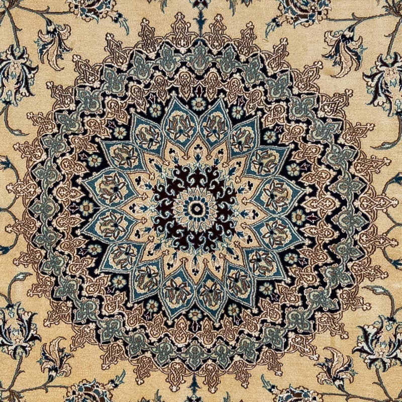 Tapis persan - Nain - 340 x 246 cm - beige