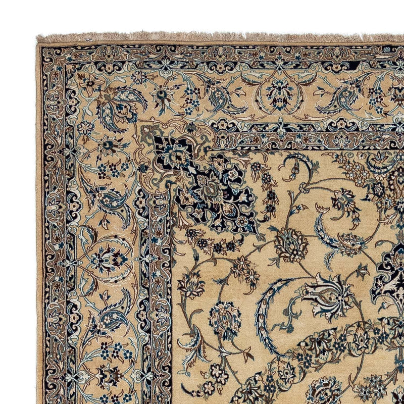 Tapis persan - Nain - 340 x 246 cm - beige