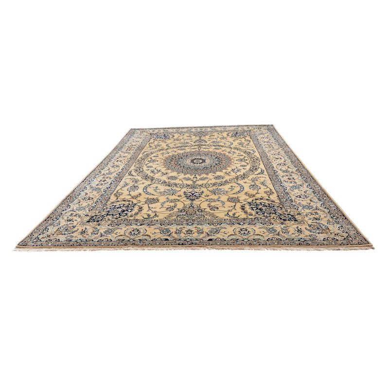 Tapis persan - Nain - 340 x 246 cm - beige