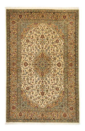 Tapis persan - Keshan - 216 x 142 cm - beige