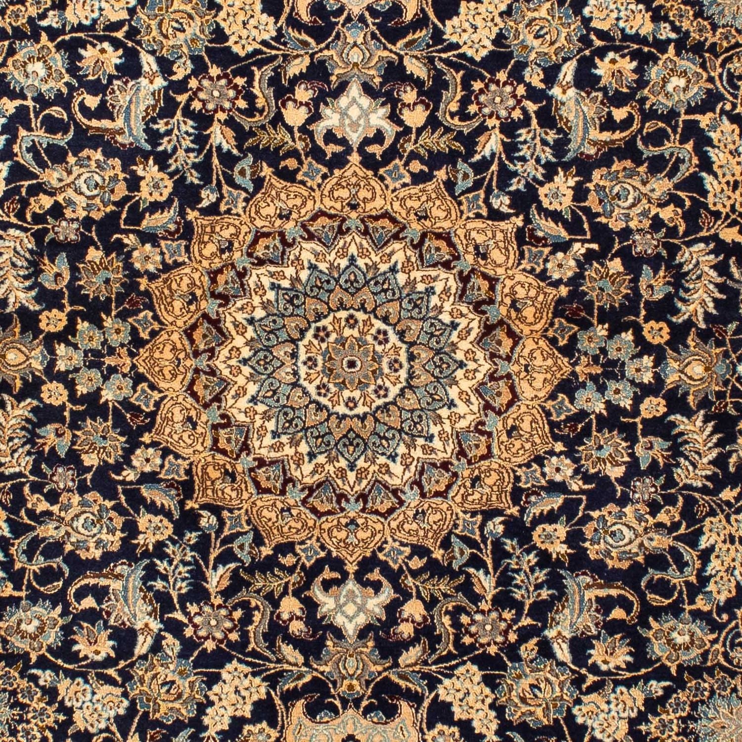 Tapis persan - Bidjar - 202 x 140 cm - marron clair