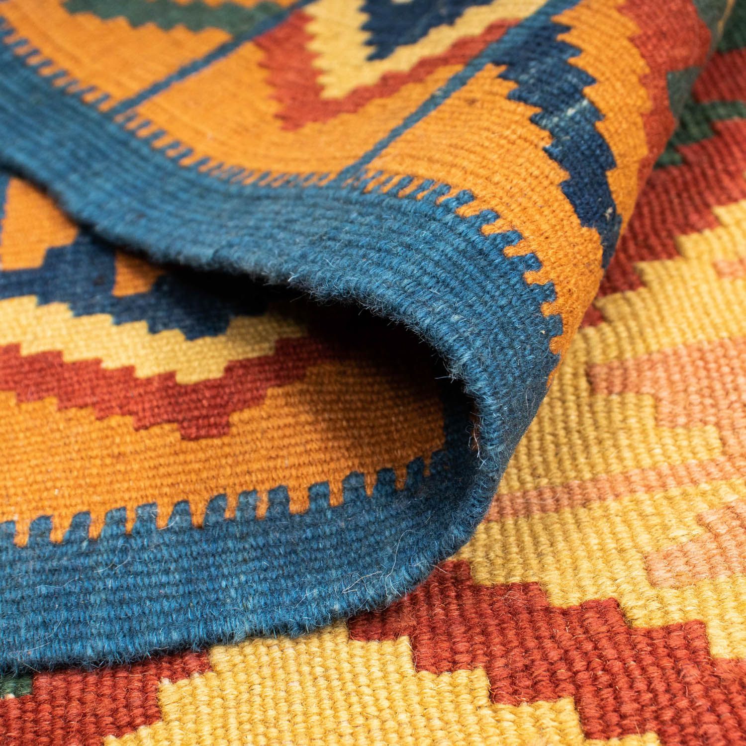 Tapis Kelim - Oriental - 152 x 98 cm - rouille