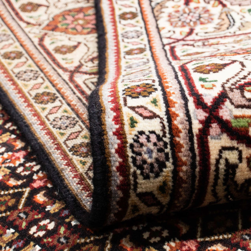 Tapis persan - Tabriz - 254 x 200 cm - bleu foncé