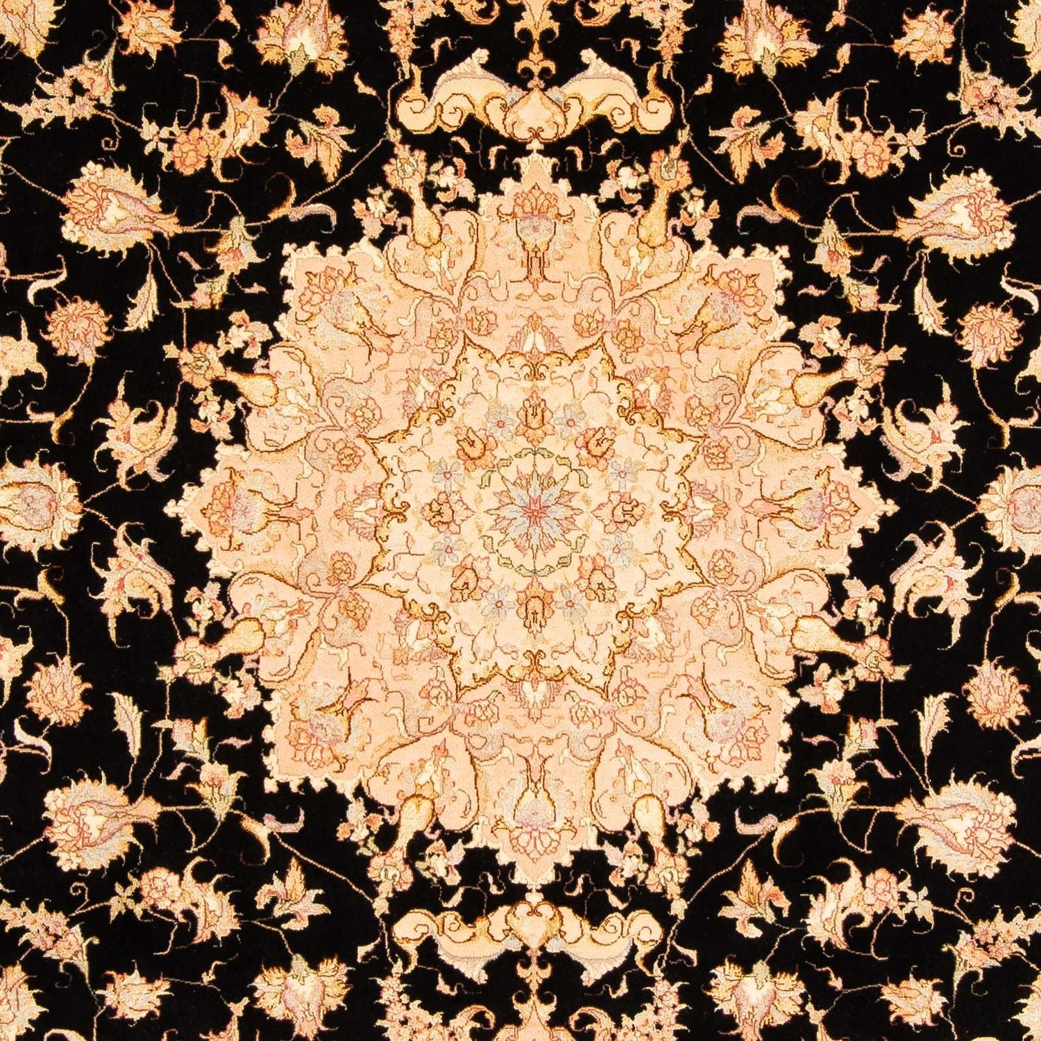 Tapis persan - Tabriz - Royal - 298 x 202 cm - marron clair