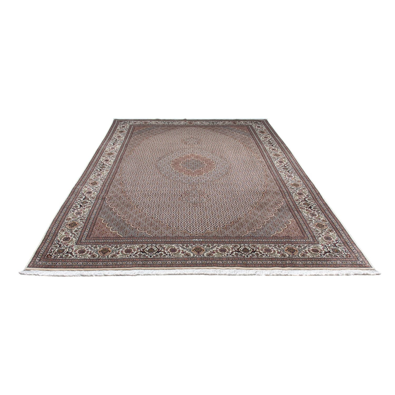 Tapis persan - Tabriz - 305 x 202 cm - beige