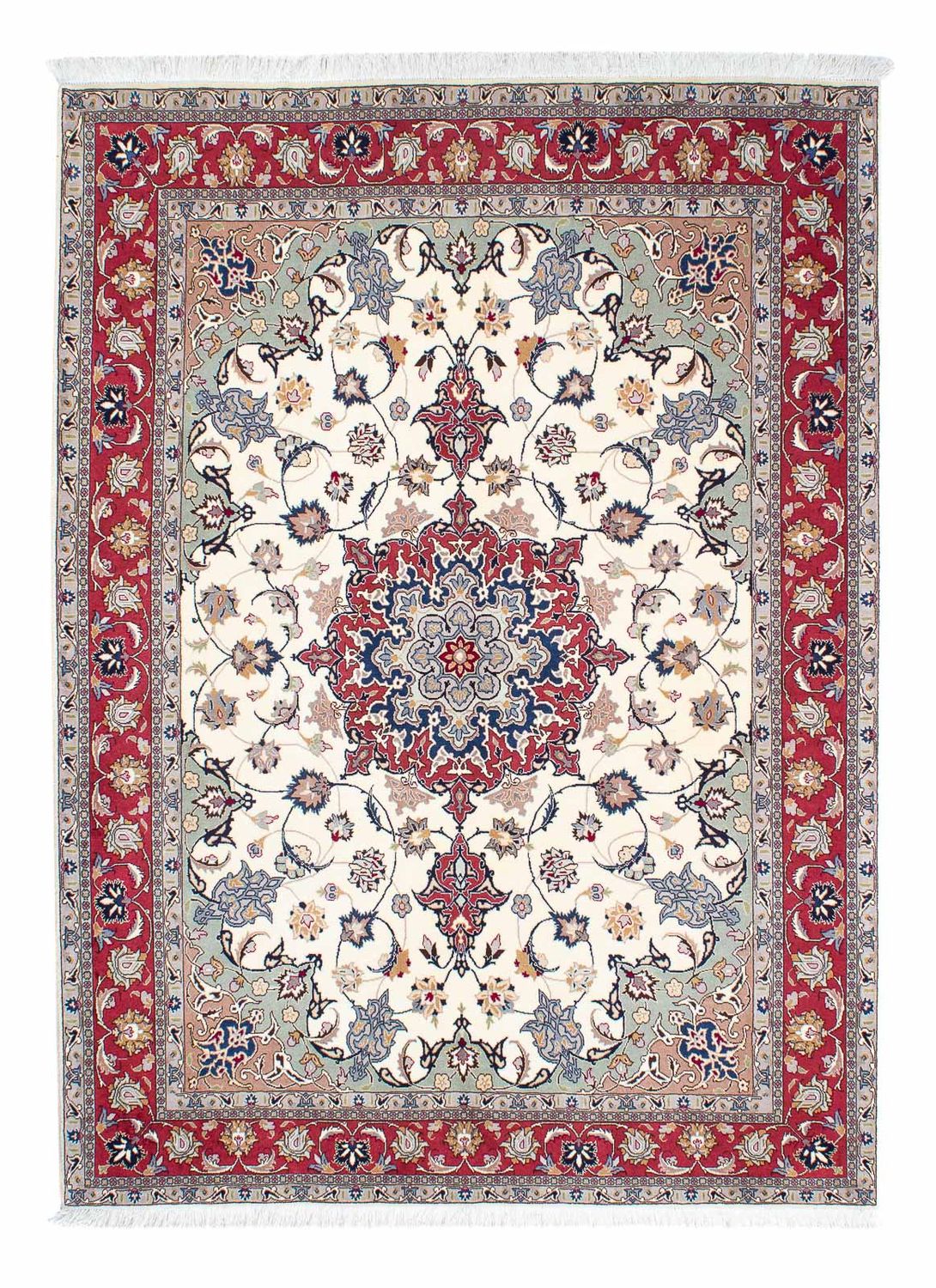 Perserteppich - Täbriz - Royal 206 x 154 cm Teppichbrücke
