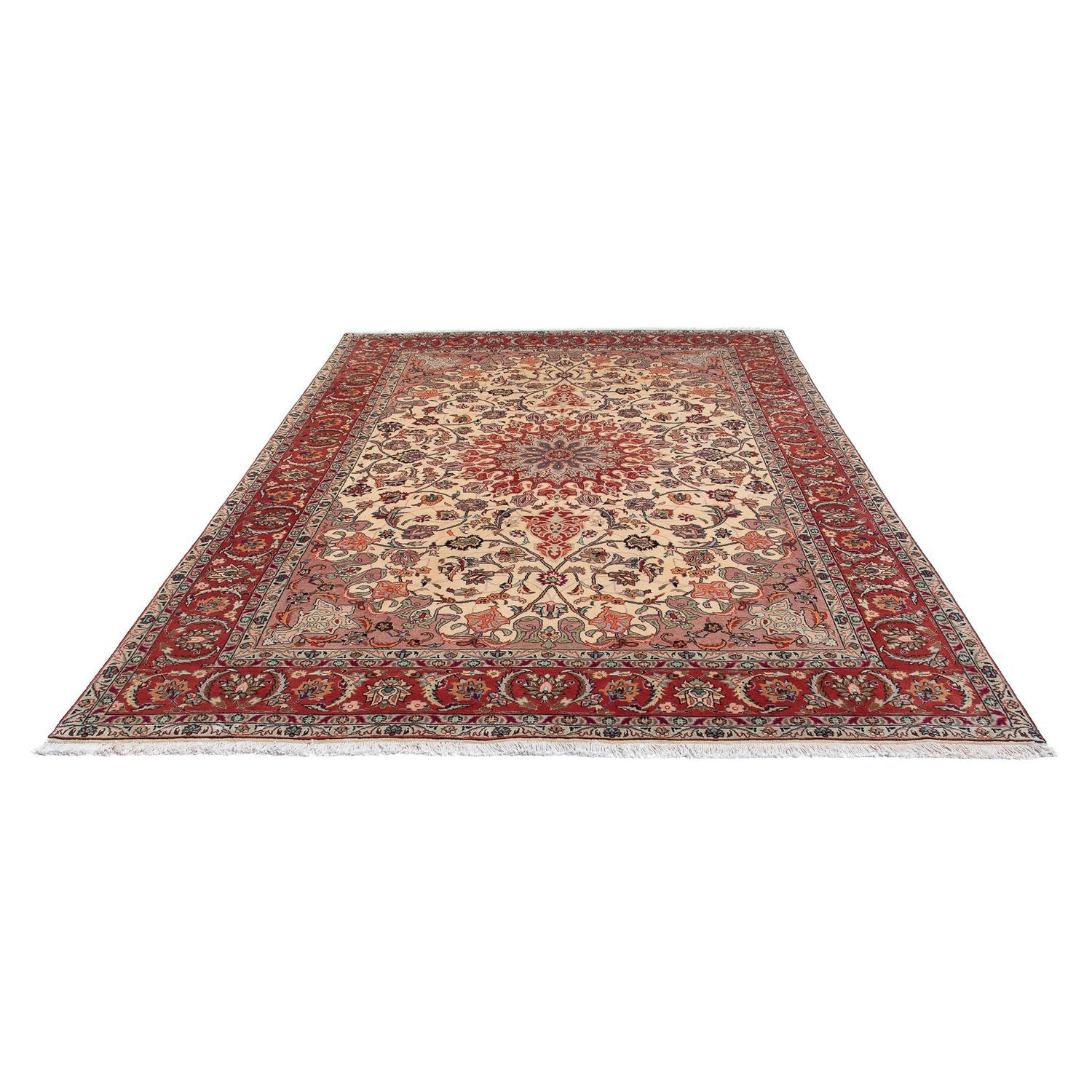 Tapis persan - Tabriz - Royal - 295 x 203 cm - beige
