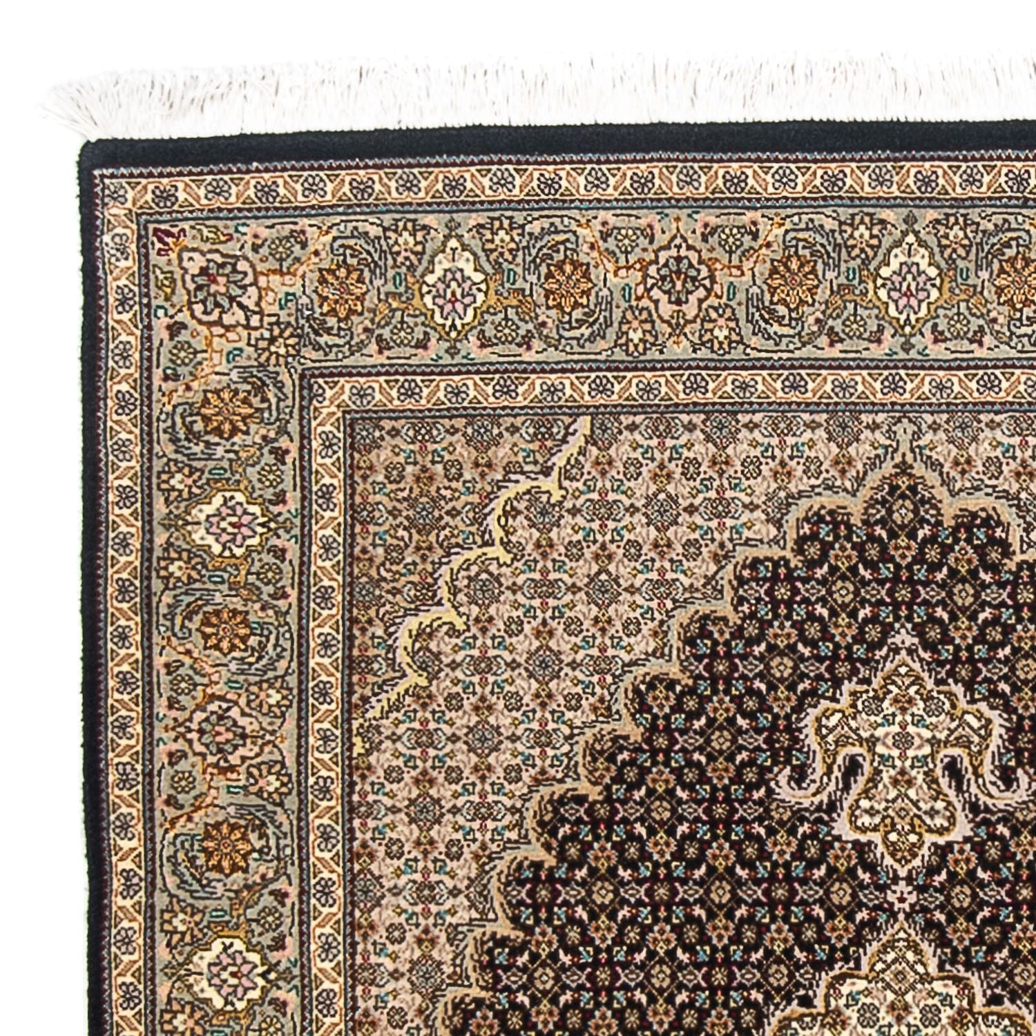 Tapis persan - Tabriz - Royal - 148 x 100 cm - bleu foncé