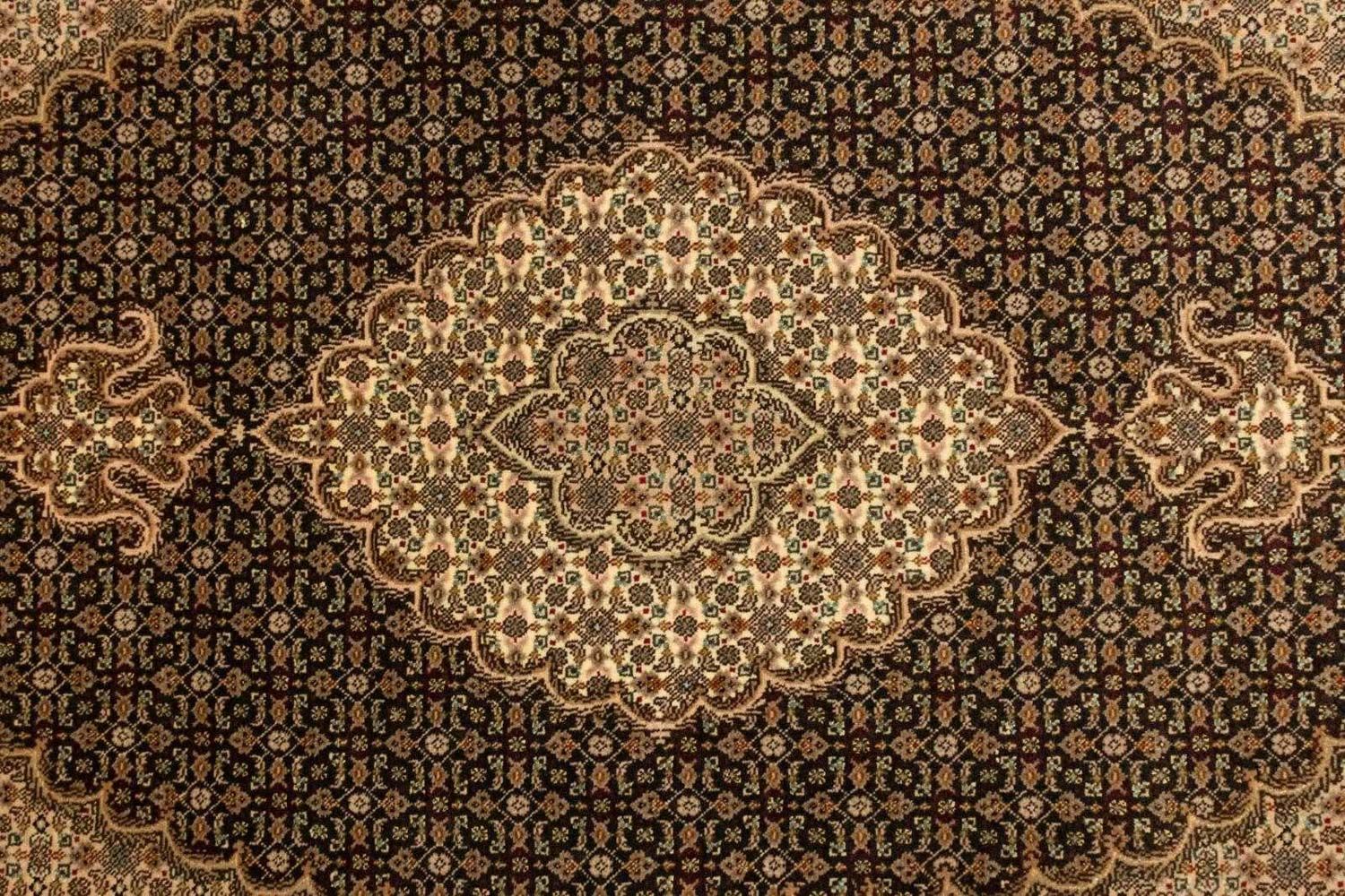 Tapis persan - Tabriz - Royal - 153 x 102 cm - bleu foncé