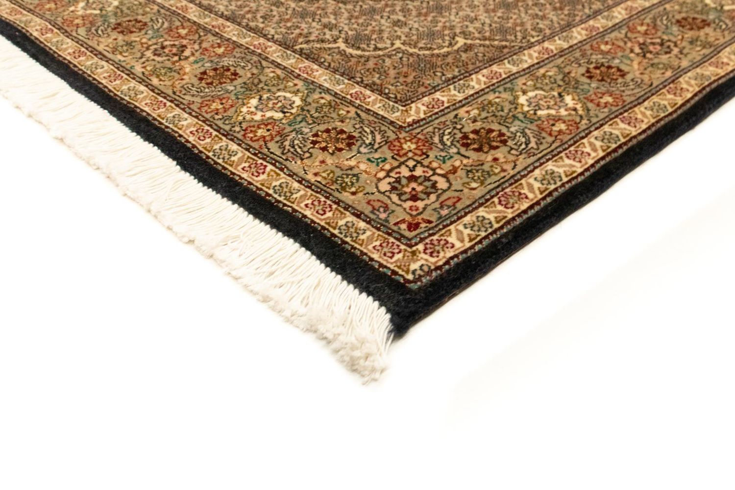 Tapis persan - Tabriz - Royal - 153 x 102 cm - bleu foncé