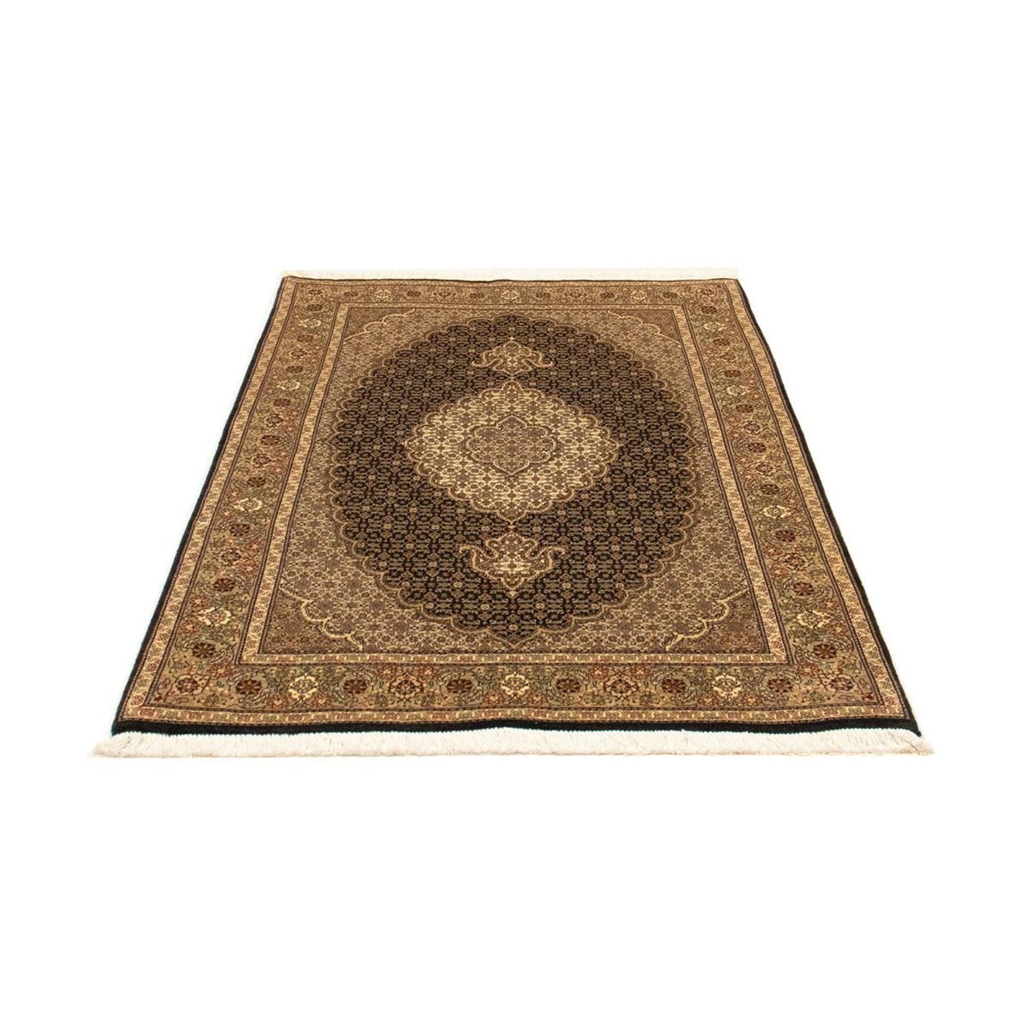 Tapis persan - Tabriz - Royal - 153 x 102 cm - bleu foncé