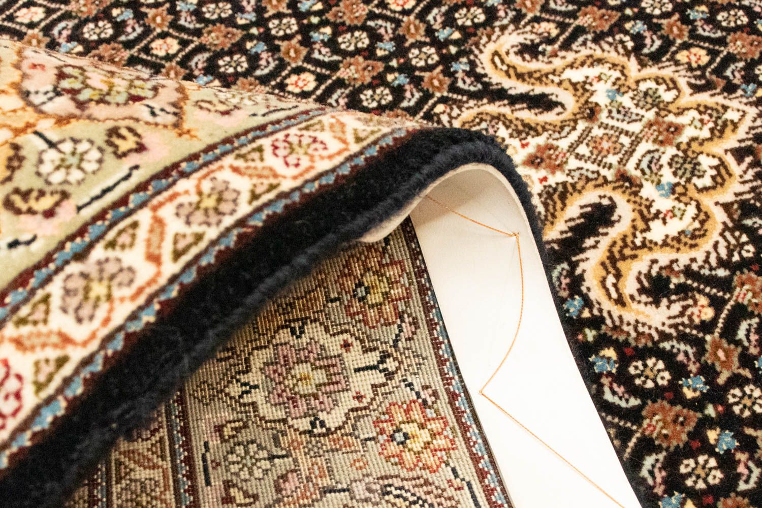 Tapis persan - Tabriz - 145 x 104 cm - noir