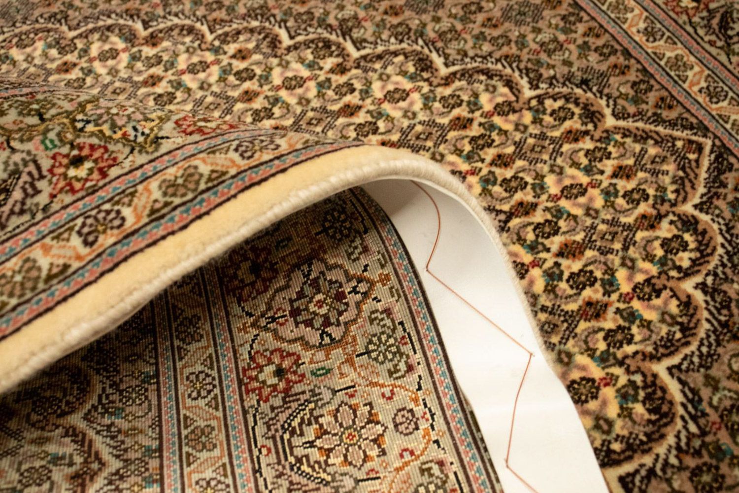 Tapis persan - Tabriz - Royal - 160 x 103 cm - beige