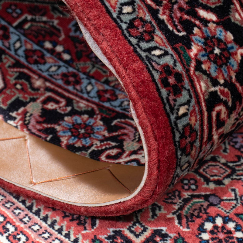 Tapis de couloir Tapis persan - Bidjar - 191 x 73 cm - rouge clair