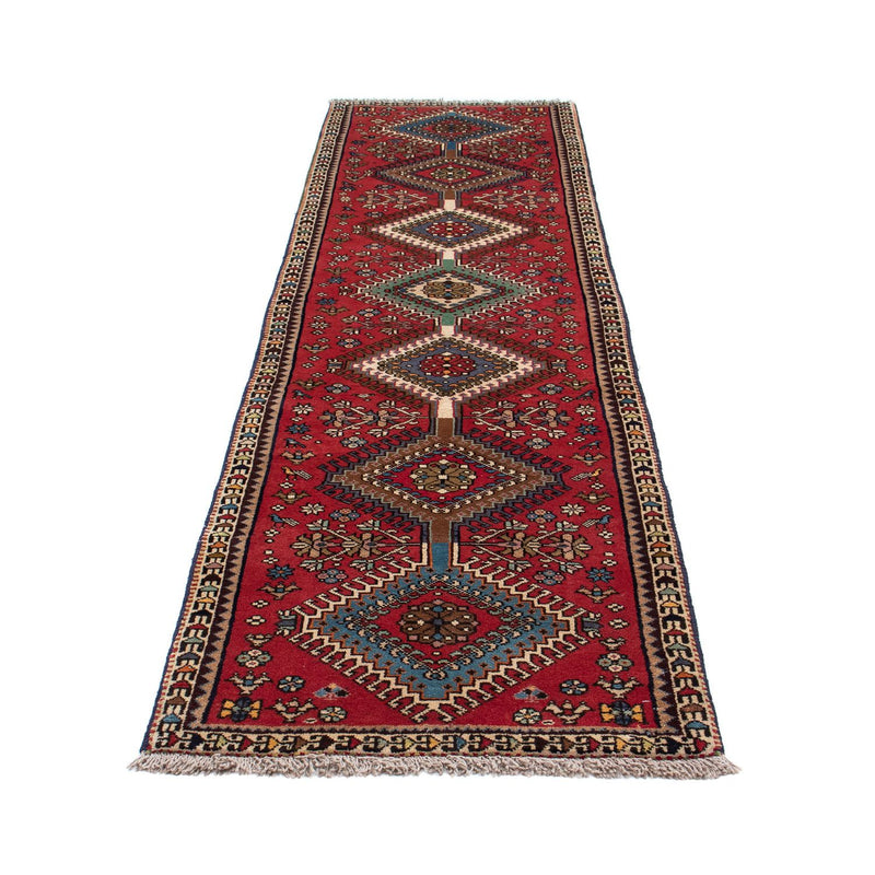 Perserteppich - Nomadic 281 x 75 cm - rot