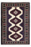 Tapis Turkaman - 139 x 87 cm - multicolore