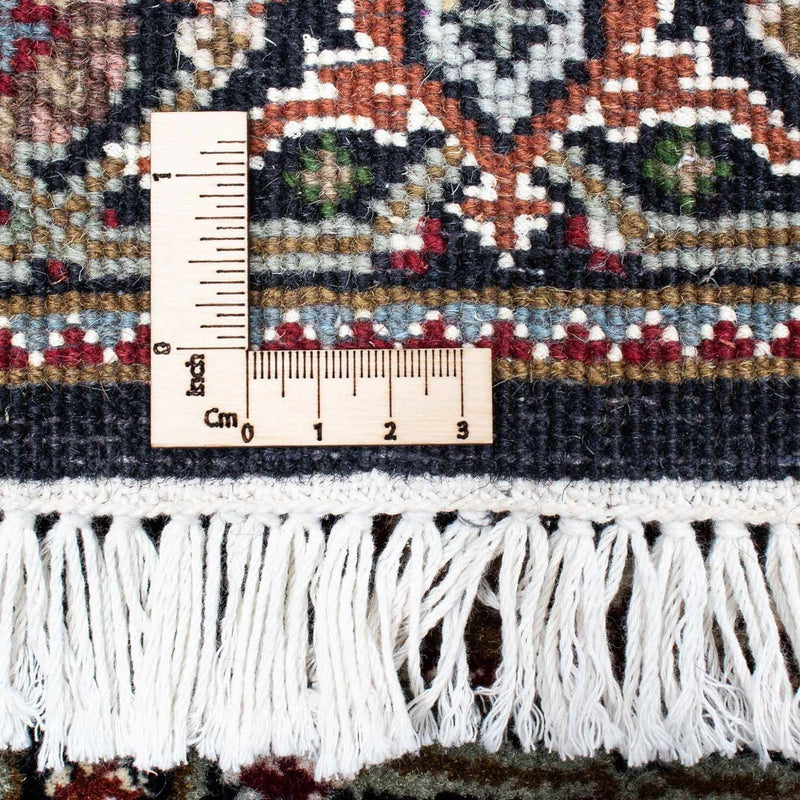Tapis persan - Tabriz - 141 x 73 cm - bleu foncé