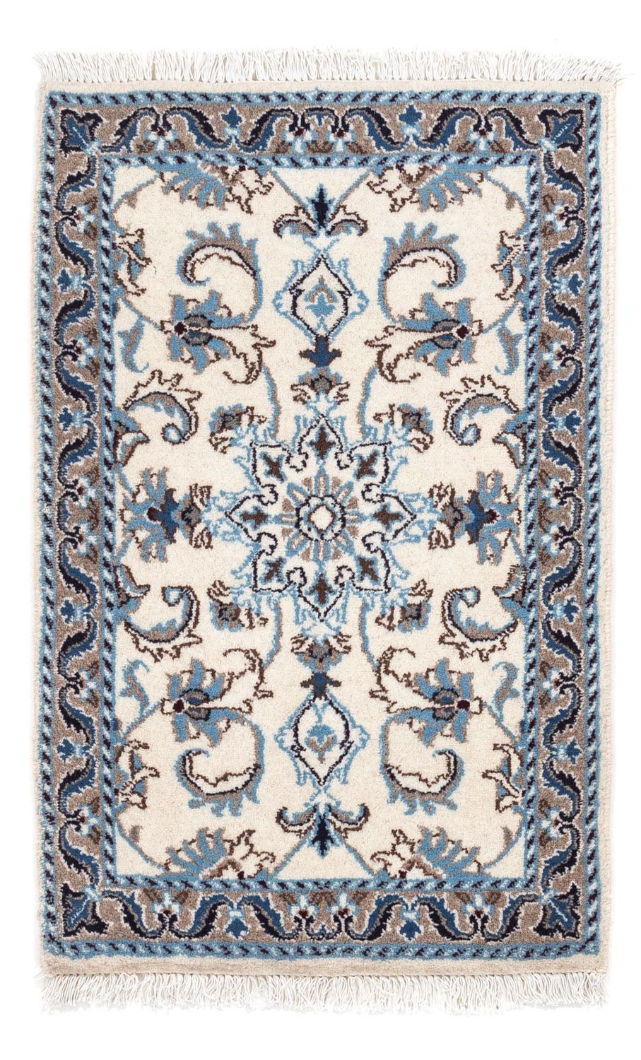 Perserteppich - Nain 90 x 60 cm - beige