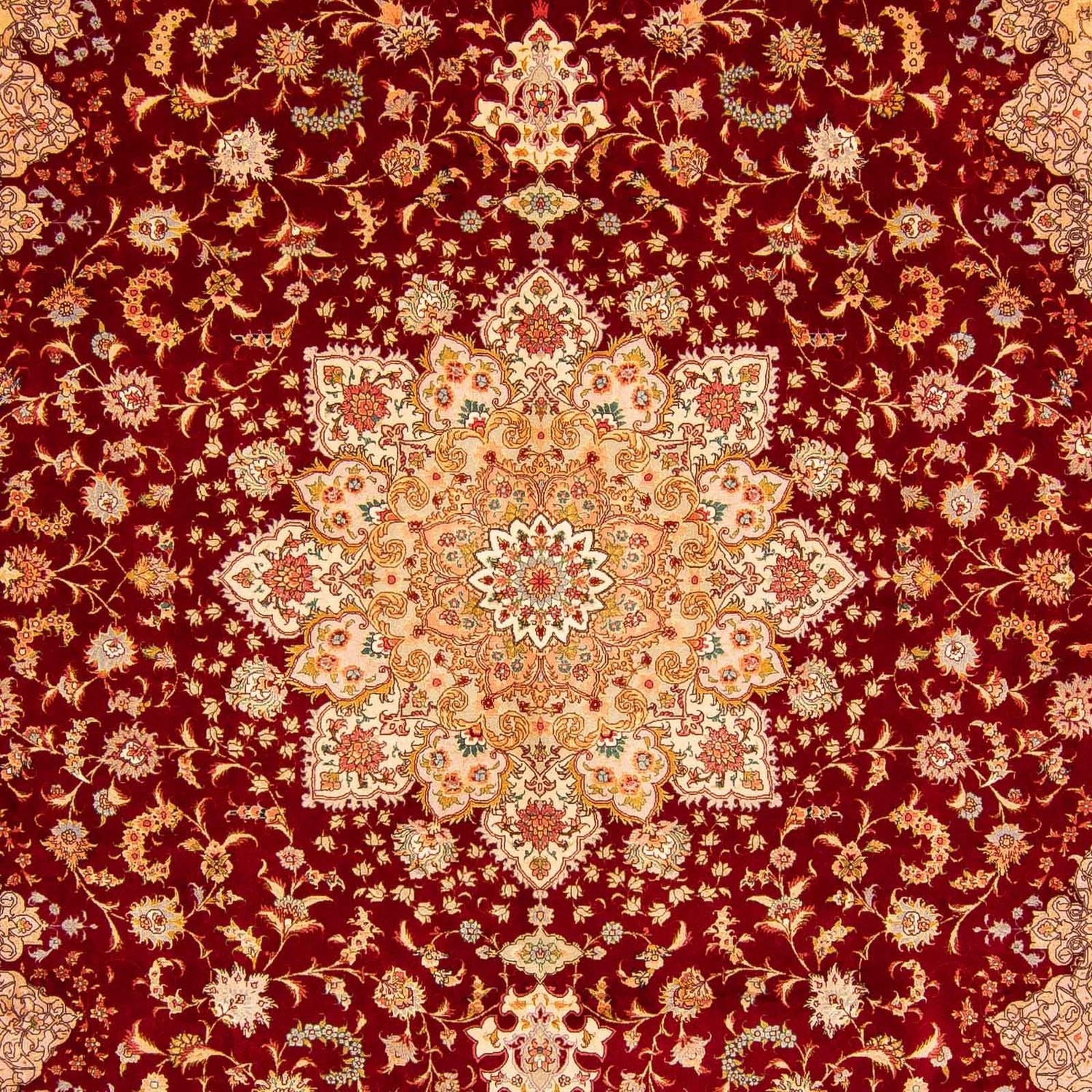 Perserteppich - Täbriz - Royal 400 x 300 cm Teppich Wohnzimmer