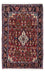 Tapis persan - Nomadic - 130 x 83 cm - rouge foncé