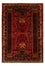 Tapis persan - Nomadic - 291 x 196 cm - rouge foncé
