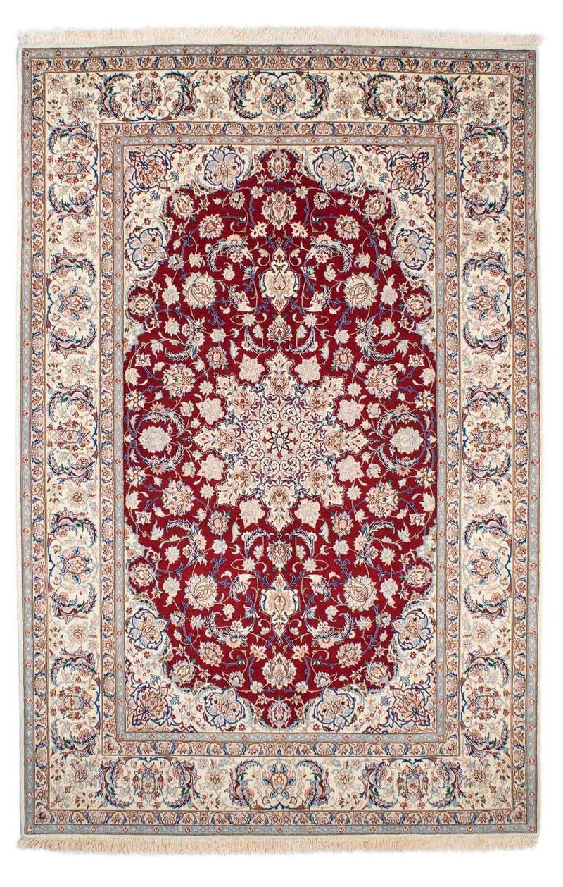 Tapis persan - Isfahan - Premium - 243 x 157 cm - rouge