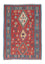 Tapis Kelim - Oriental - 168 x 113 cm - rouge foncé