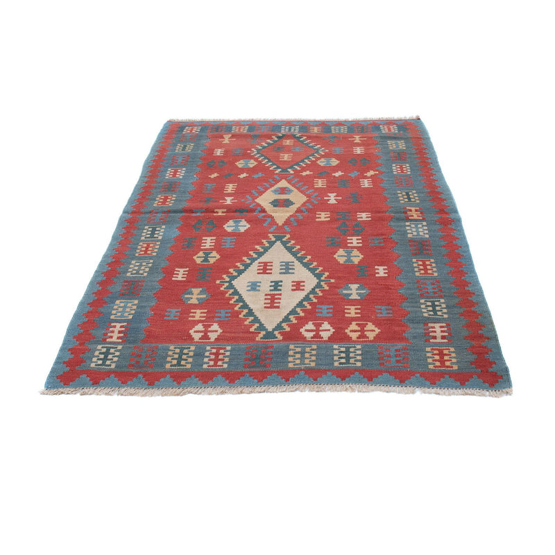 Tapis Kelim - Oriental - 168 x 113 cm - rouge foncé