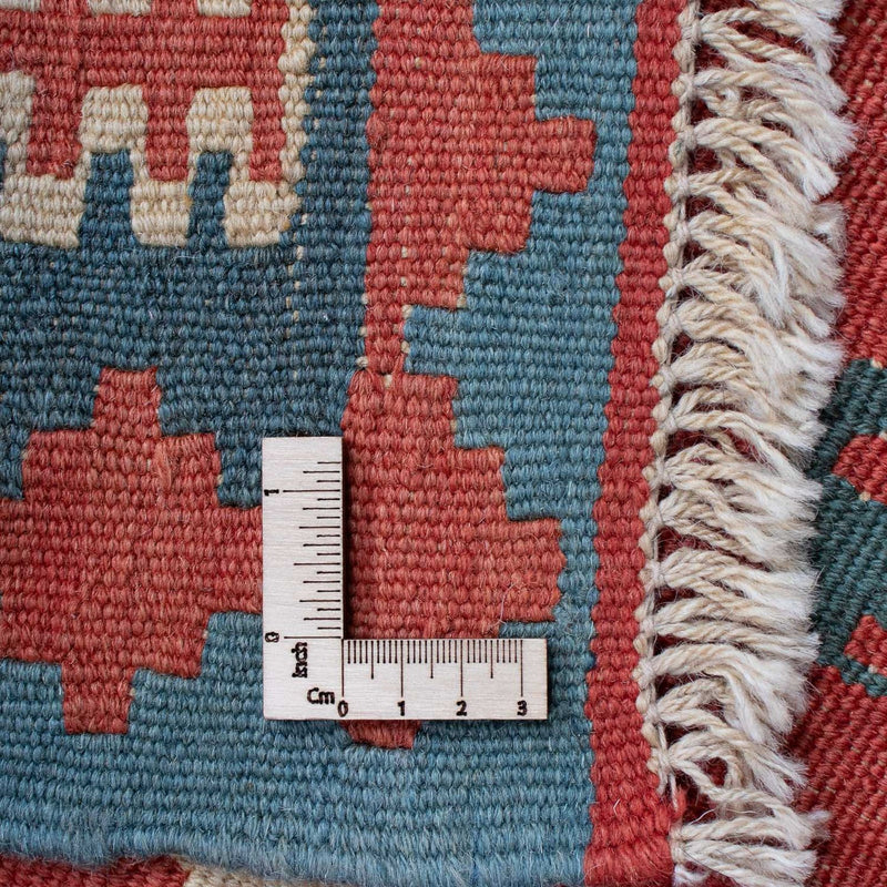 Tapis Kelim - Oriental - 168 x 113 cm - rouge foncé