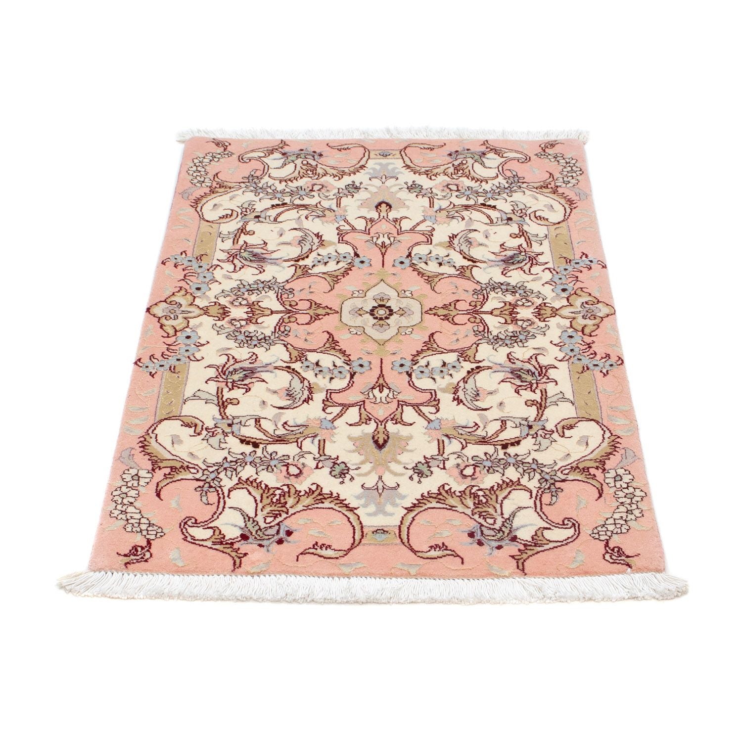 Tapis persan - Tabriz - Royal - 91 x 60 cm - beige