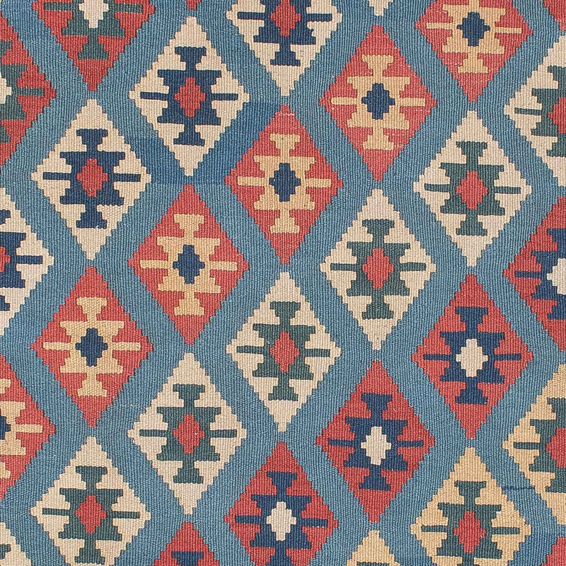 Tapis Kelim - Oriental - 174 x 123 cm - bleu