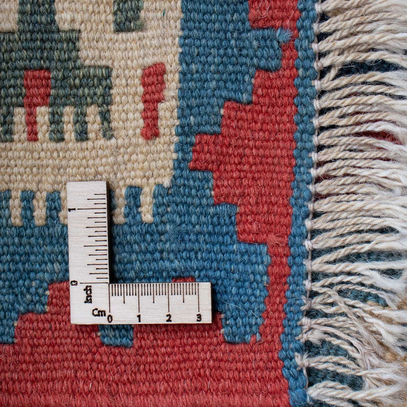 Tapis Kelim - Oriental - 174 x 123 cm - bleu