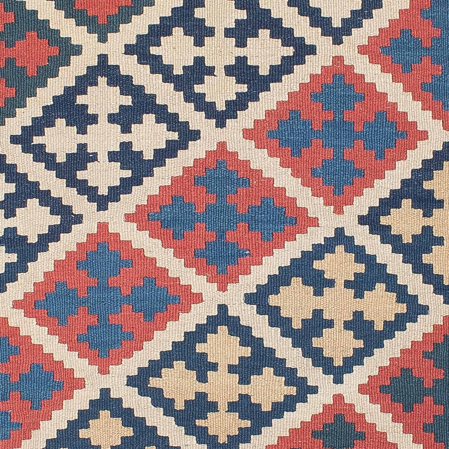 Tapis Kelim - Oriental - 178 x 120 cm - bleu