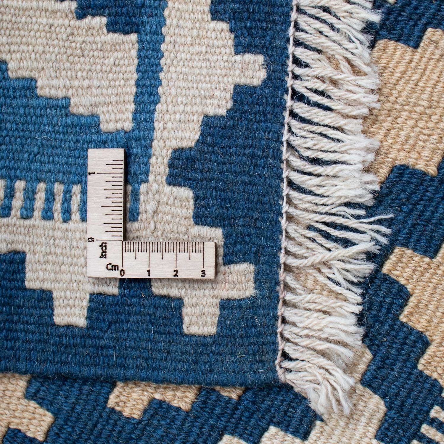 Tapis Kelim - Oriental - 178 x 120 cm - bleu
