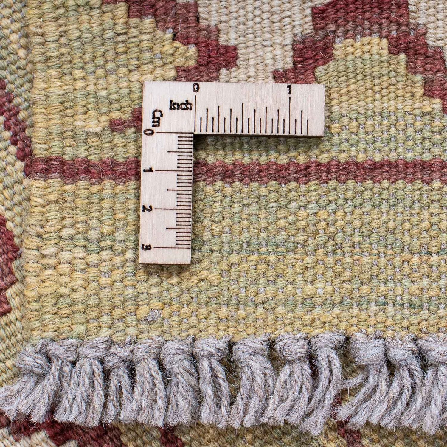 Tapis de couloir Tapis Kelim - Splash - 201 x 54 cm - multicolore