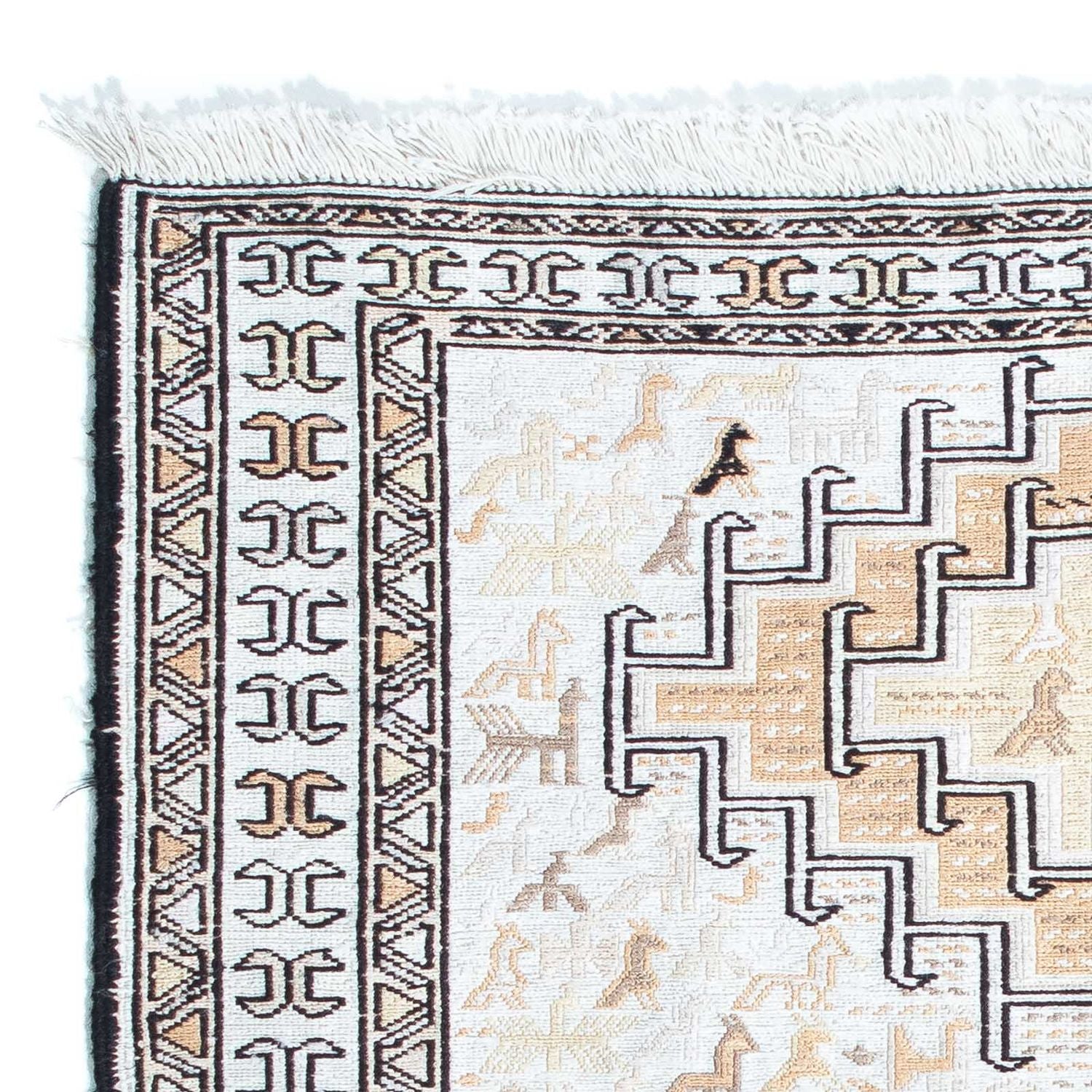 Tapis Kelim - Oriental - 95 x 71 cm - beige