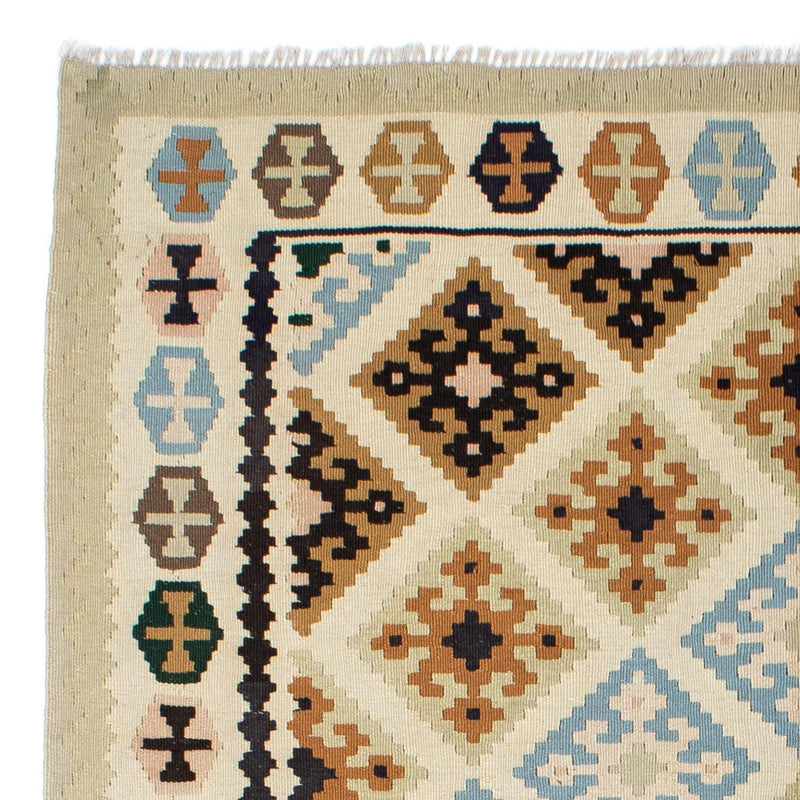 Tapis Kelim - Oriental - 195 x 158 cm - beige