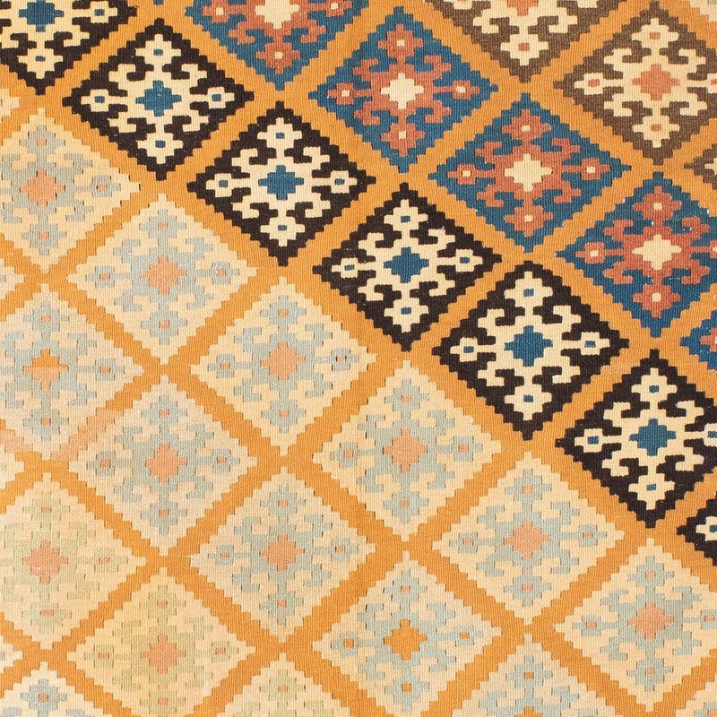 Tapis Kelim - Oriental - 195 x 156 cm - marron clair