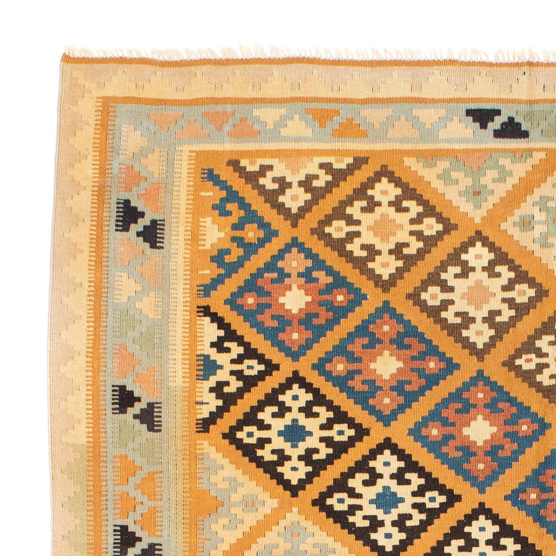 Tapis Kelim - Oriental - 195 x 156 cm - marron clair