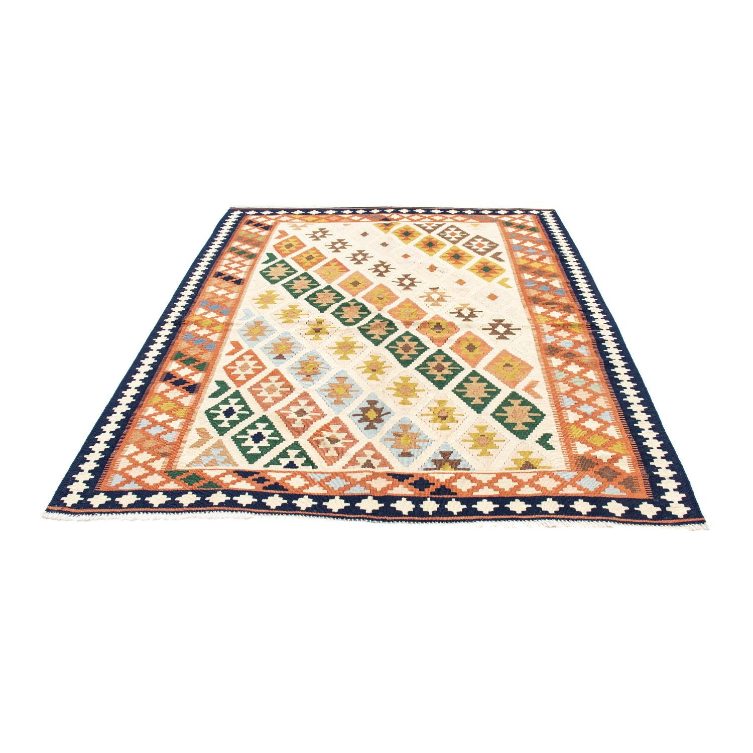 Tapis Kelim - Oriental - 203 x 155 cm - beige