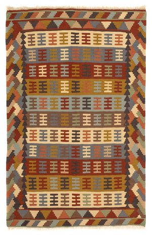 Tapis Kelim - Oriental - 156 x 100 cm - multicolore