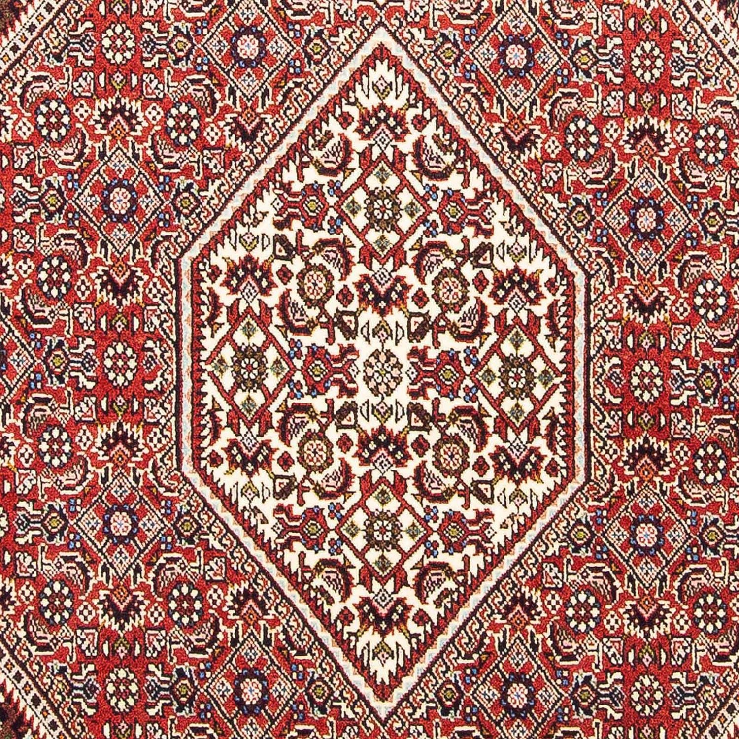 Tapis persan - Bidjar - 176 x 113 cm - rouge clair