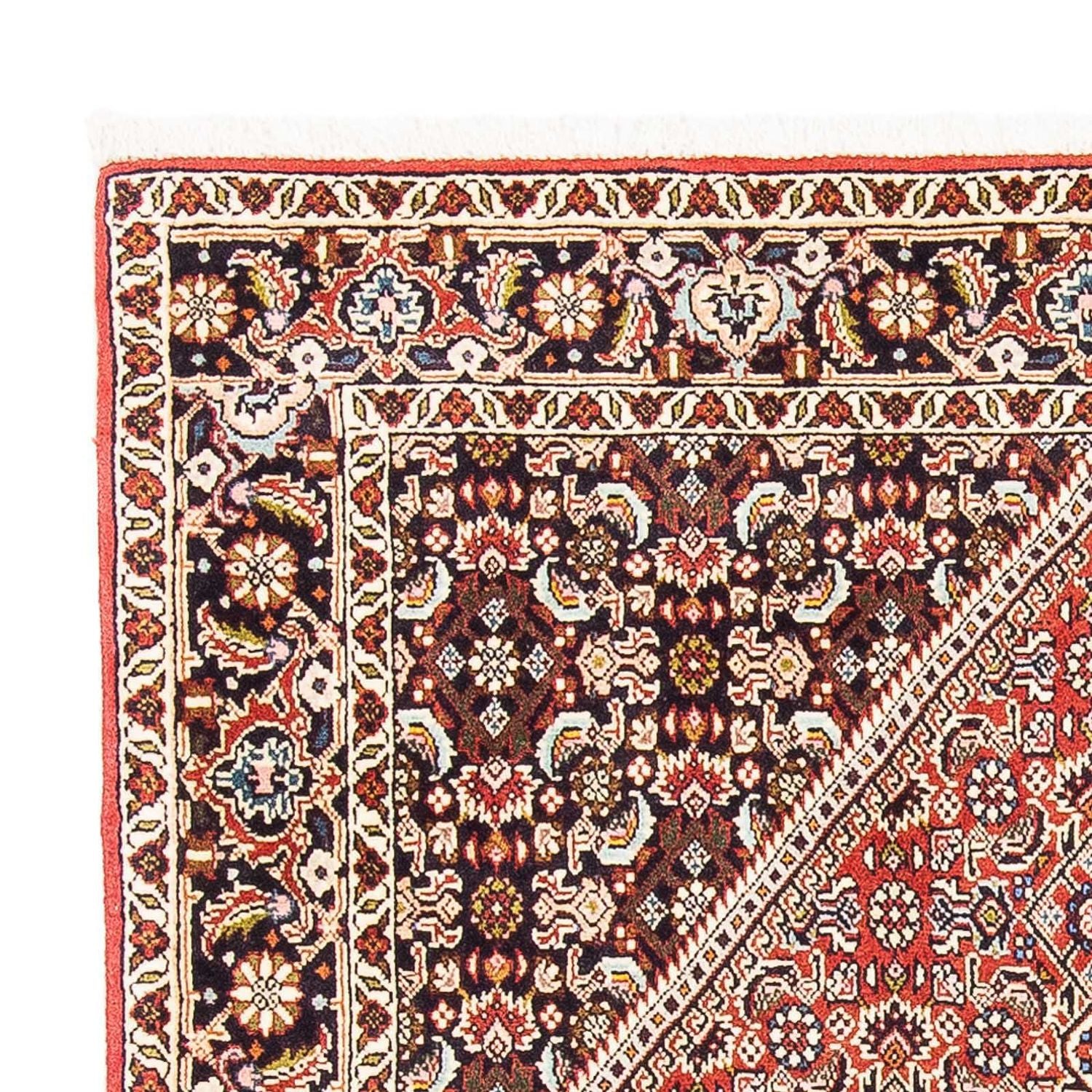 Tapis persan - Bidjar - 176 x 113 cm - rouge clair