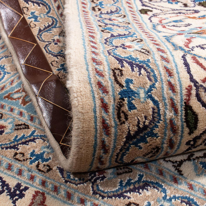 Tapis Gabbeh - Loribaft Persan carré  - 198 x 195 cm - beige