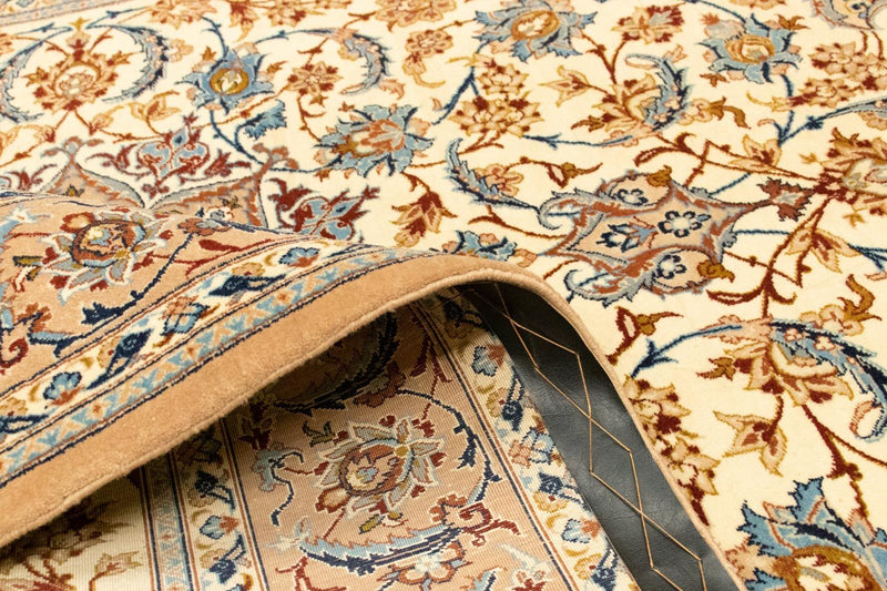 Tapis persan - Isfahan - Premium - 160 x 110 cm - beige